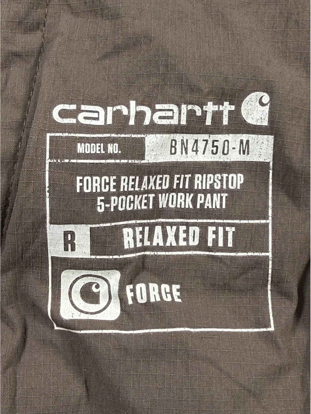 Carhartt Relaxed Fit Utility Hiking Pants, Size 38x32